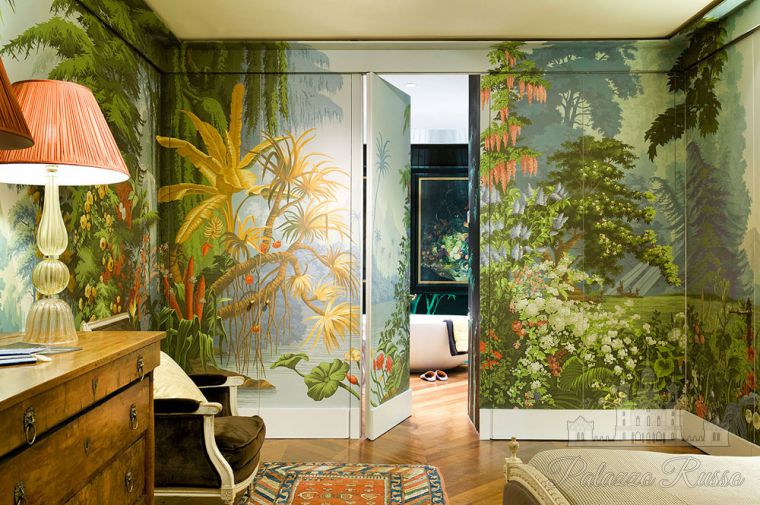 Обои ручной работы, бумага, PROCESSION CHINOISE/ 2169, De Gournay