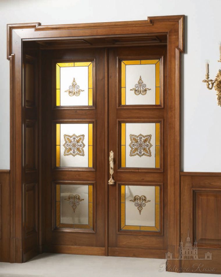 Двери, орех, сибирский, антикварная отделка, CARRACCI 2016/ QQ/ V, New Design Porte