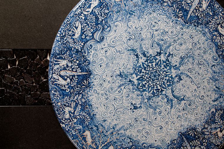 Керамическая плитка, для полов и стен, вулканическая лава, Table Top 3, Le Nid