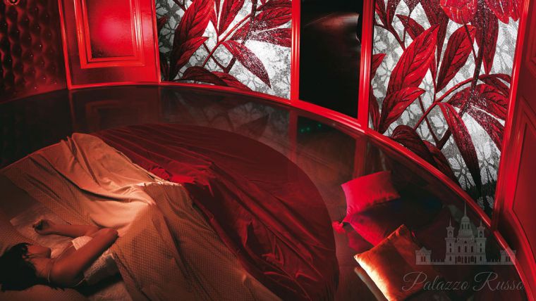 Мозаика стекло, для полов и стен, Red Love FLO 4C, Sicis