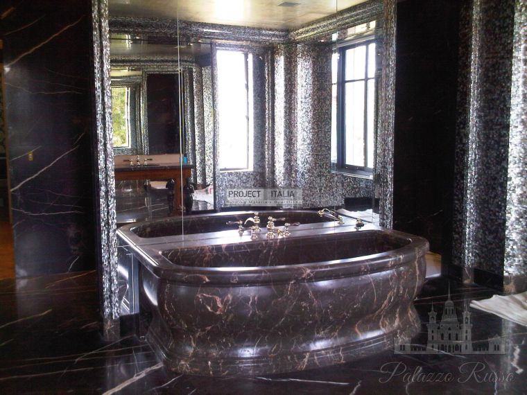 Элитная ванна, мрамор, Villa Privata, Ascot., Masselli, Project - Italia