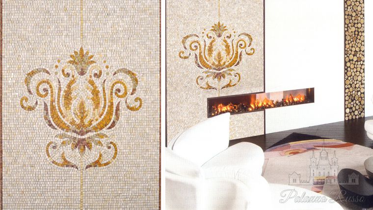 Мраморная мозаика, для стен, Florian, Friul Mosaic