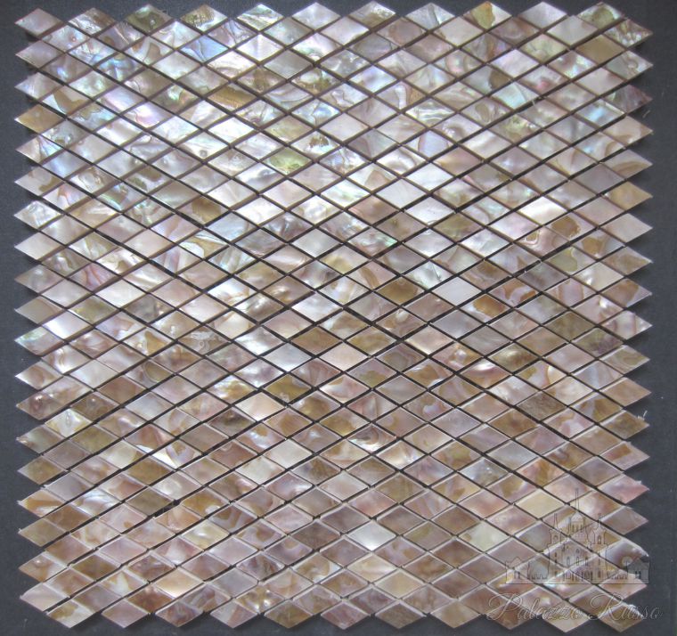Мозаика для стен и пола, перламутр, Seaflower/ Diamond, Studio Vega