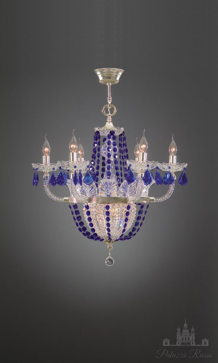 Люстра, отделка - Plata Vison, 2415B AZU, Almerich