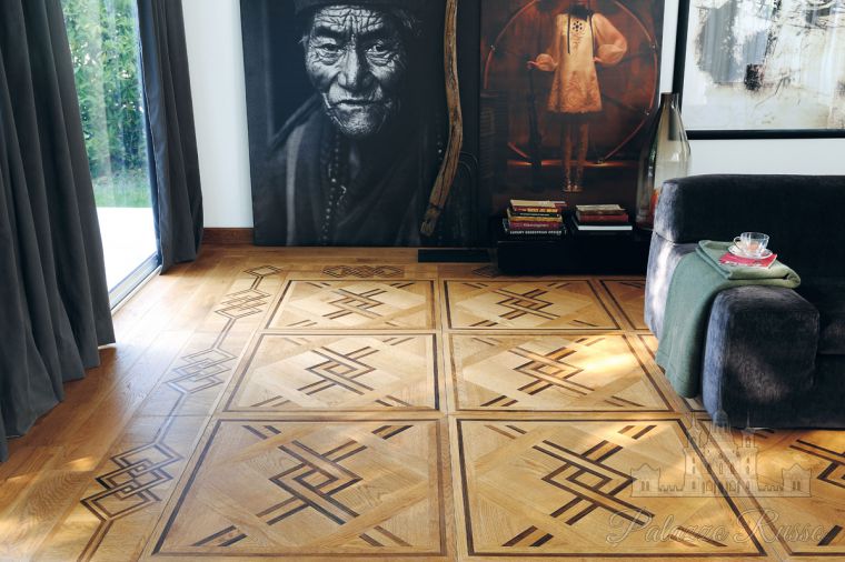 Модульный паркет, дуб, мутенья, цвет: Rovere Chiaro, Mutenya, ANTOINETTE, Parquet IN