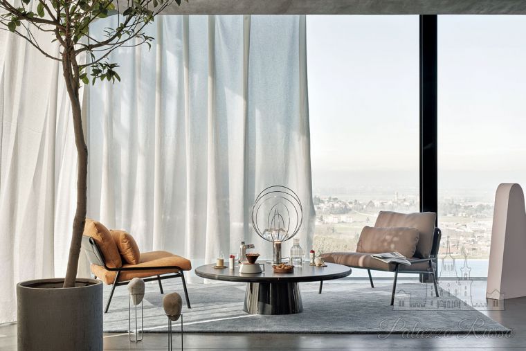 Обеденные группы, стол, дерево/ натуральный камень, LEON LOW TABLE, Meridiani