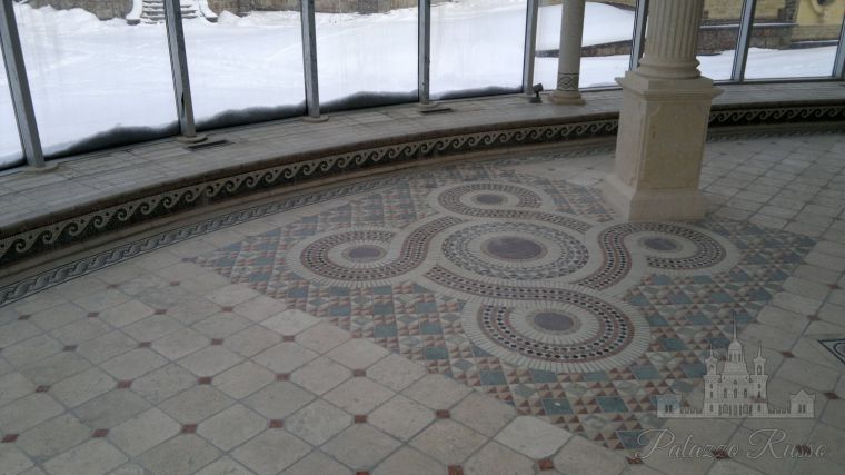 Мраморная мозаика, для стен и полов, Quadrotti, Friul Mosaic