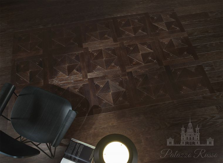 Модульный паркет, дуб, Stud Tiles - Oak, Berti