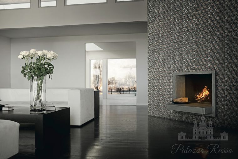 Натуральный камень, только для стен, Bardiglio Silver, LUCE OGGI T3D, Akros