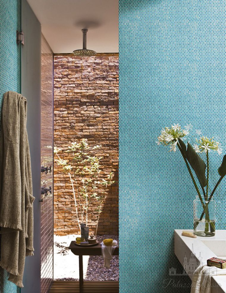 Керамическая плитка, только для стен, мозаика Petracer S, Assoluto Azzurro Turchino, Petracers