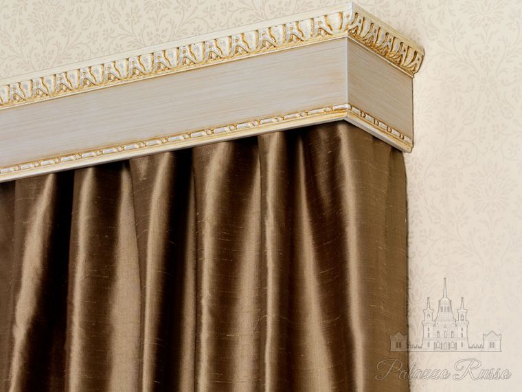 Карнизы, дерево, цвет - French Grey Antiqued With Antique White Details, Nene 2, Byron And