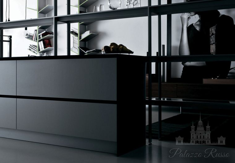 Кухня, алюминий, Riciclantica Laminate, Valcucine