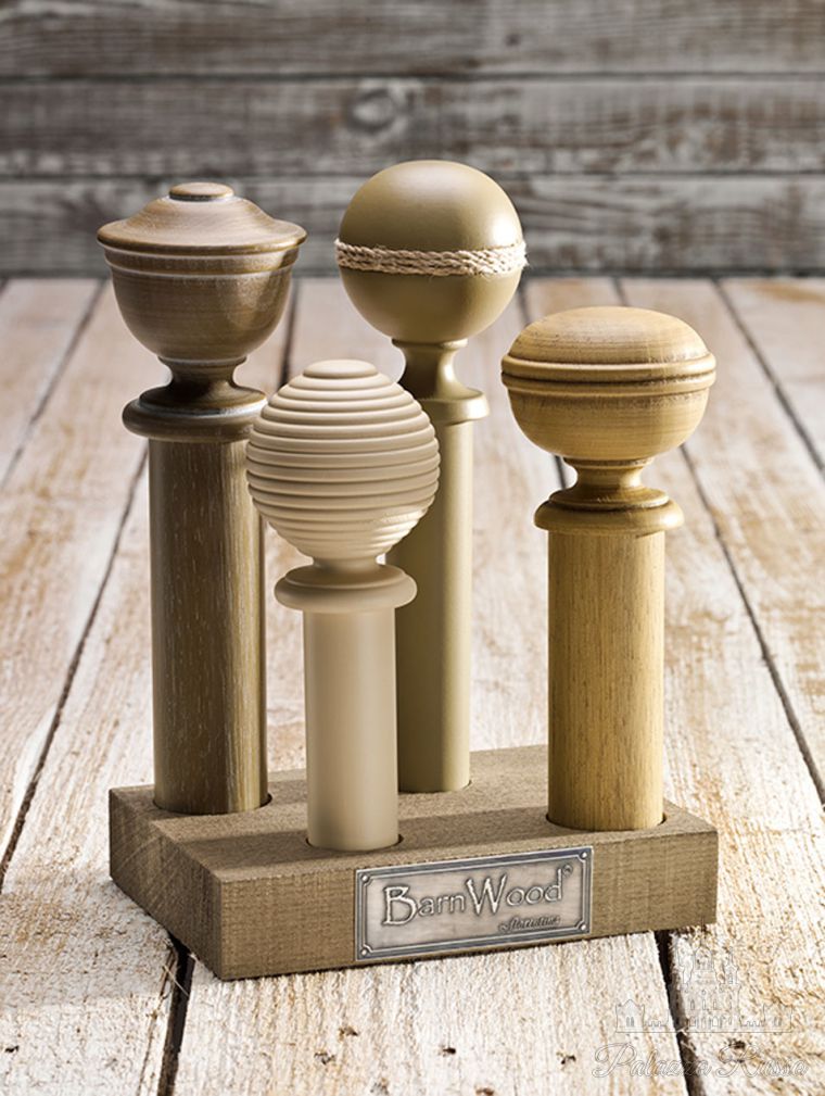 Карнизы коллекции Barn Wood, дерево, канат,:, Byron And