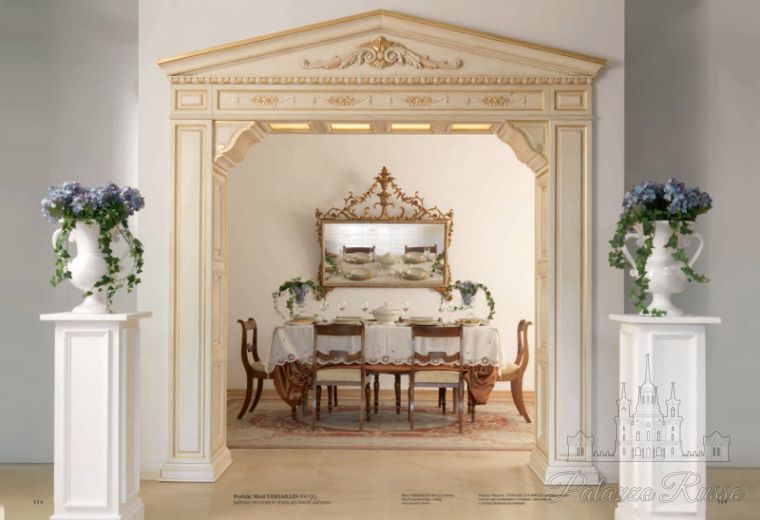 Двери, орех, дуб, портал. отделка: Patinato Oro - Arancio, VERSAILLES 800/ QQ, New Design Porte