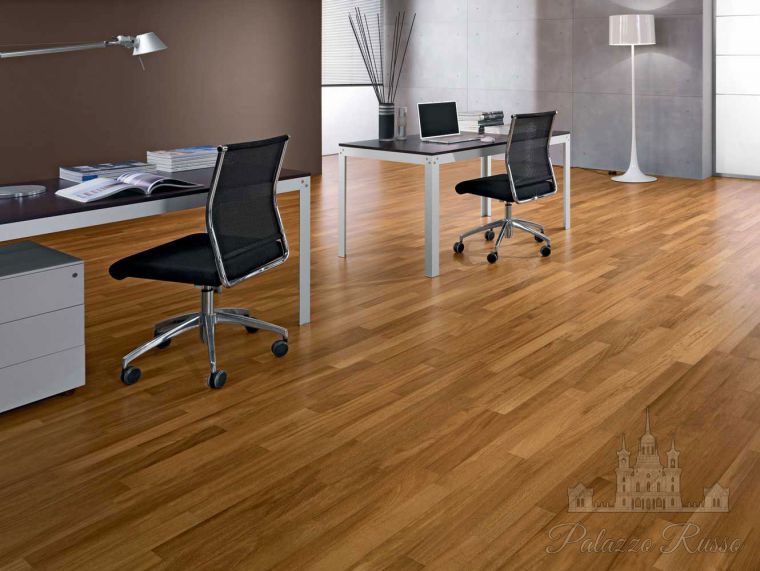 Паркетная доска, ироко, Iroko Smooth Surface, Berti