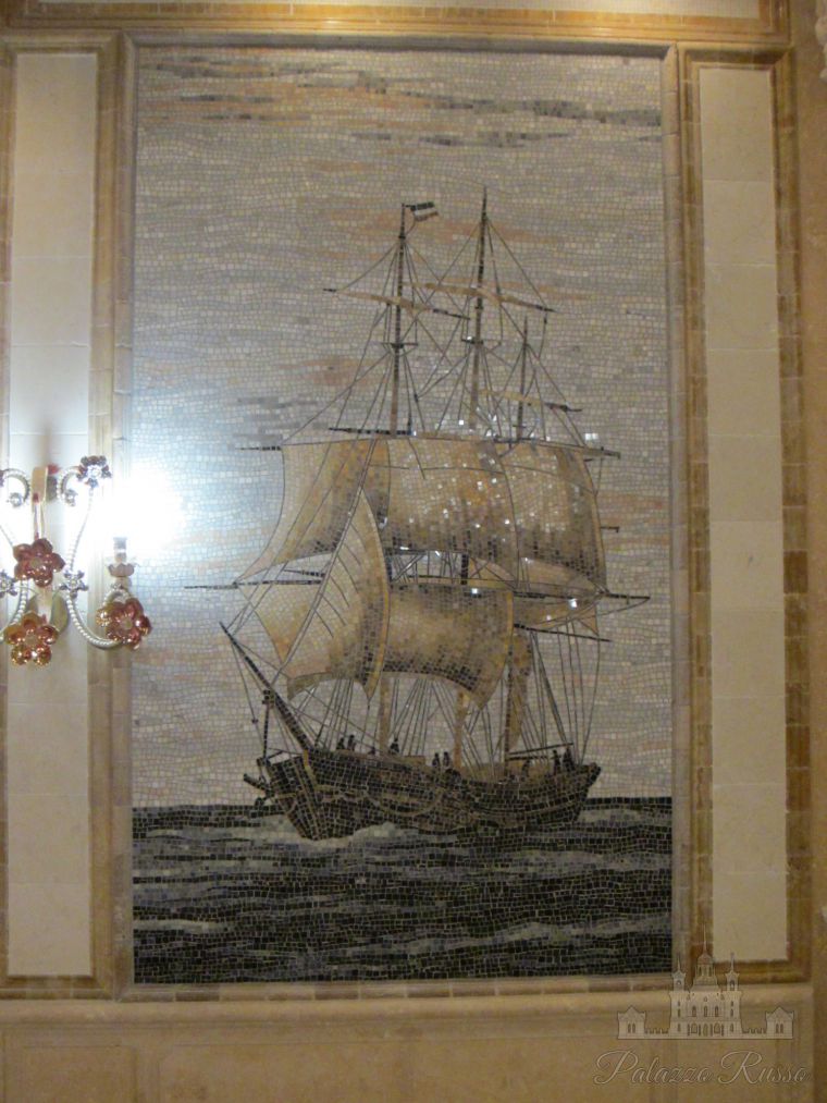 Мраморная мозаика, для стен и полов, CARAVELLA, Friul Mosaic