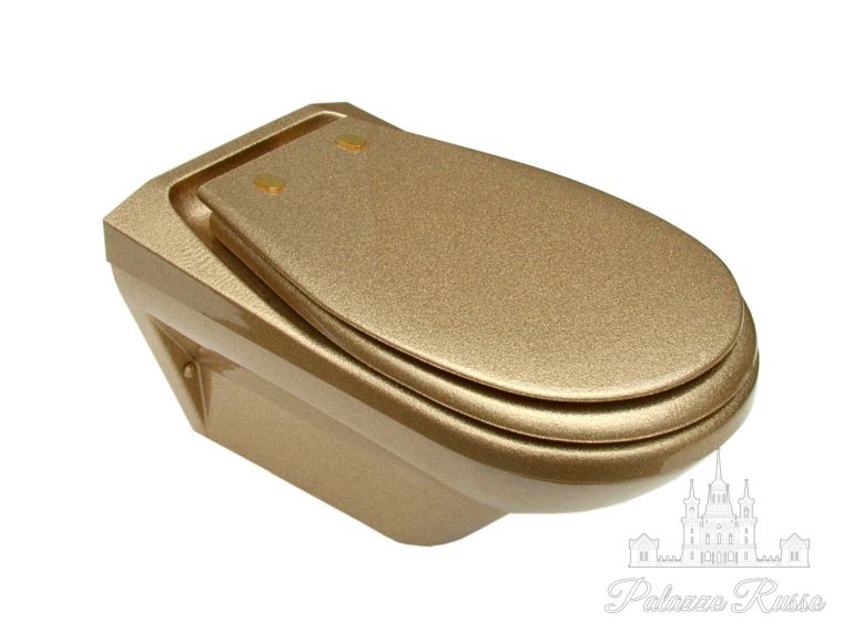 Унитазы и биде, унитаз подвесной, цвет Palegold, New Seat1, Water Game