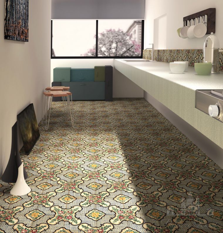 Керамическая плитка, для полов и стен, Cotto Manuale Decori Modulari, X02sq1 1, Le Nid