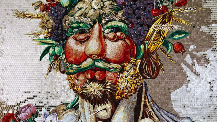 Мозаика стекло, для стен, Arcimboldo, Sicis