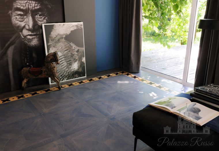 Модульный паркет, дуб, цвет: Rovere Grigio, FLORIE 2, Parquet IN