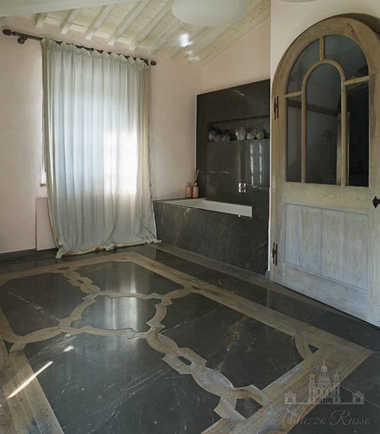 Модульный паркет, дуб, мрамор, GIONA LOS ANGELES, Ivassalletti