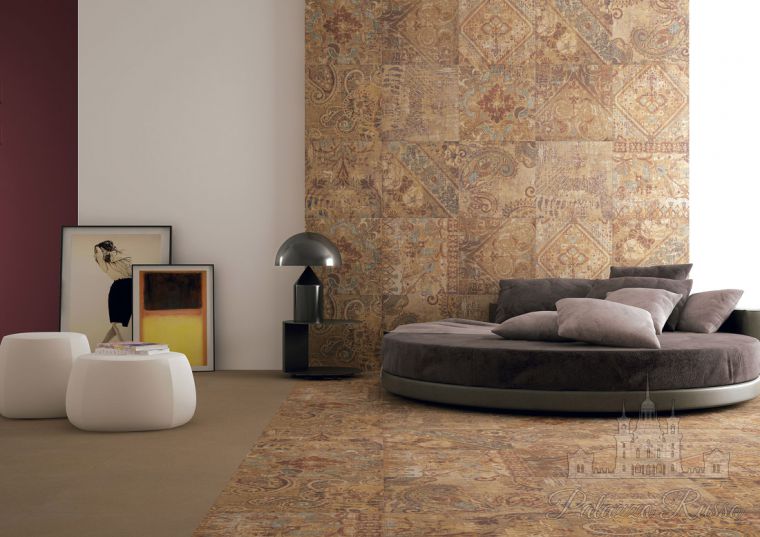 Керамический гранит, для стен и пола, коллекция Patchwork от Horus Art - это мотивы орнаментов древних восточных, PAT600 BEIGE,