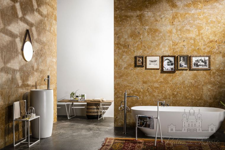 Натуральный камень Giallo Reale, для стен, Khadi 2, Lithos Design