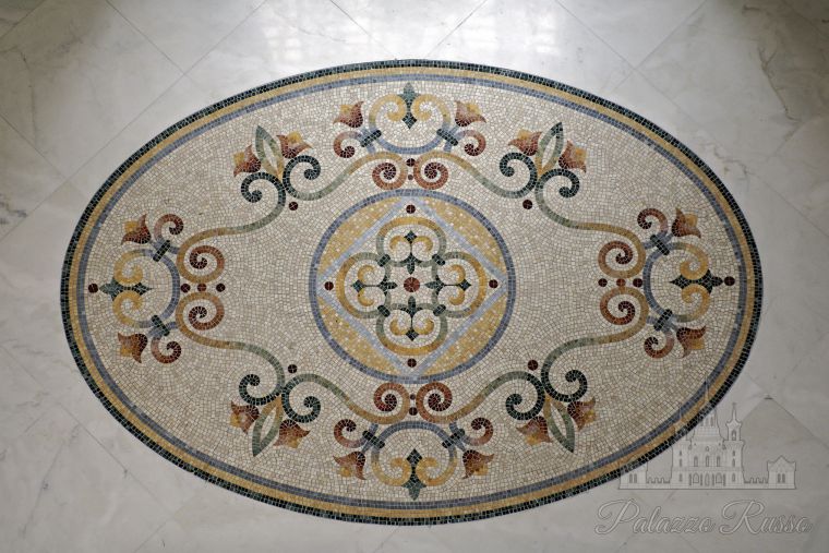Мраморная мозаика, для стен и полов, ISOLA BELLA, Friul Mosaic