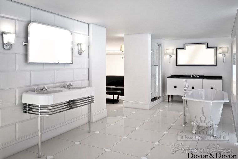 Унитазы и биде, двойная раковина, Wide Blues Double Basin, DEWDBLUES ( 1 - 3 ) FBI, Devon Devon