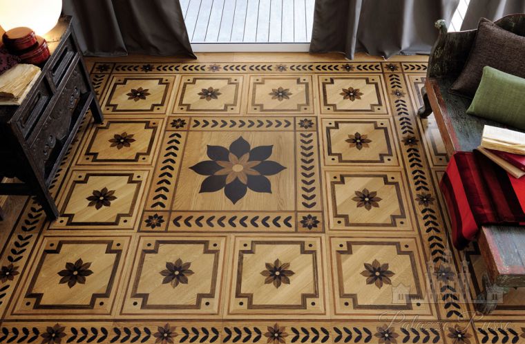 Модульный паркет, дуб, венге, мутенья, цвет: Rovere Naturale, Mutenya, Wenge, LEONTINE, Parquet IN