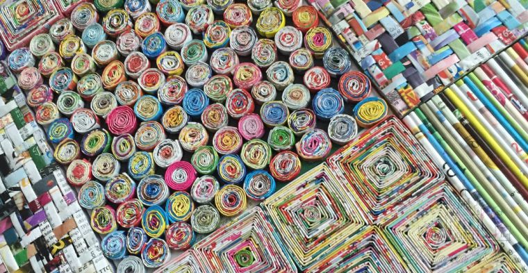Оригинальные покрытия, для стен, переработанная бумага, Recycled Papers, Lost Cowboys
