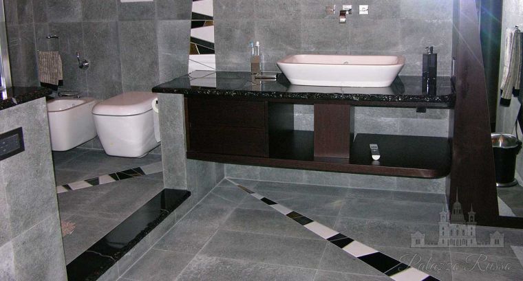 Мозаика, для полов и стен, вулканическая лава, Lastre MetalLava + Inserts, Casa Piu