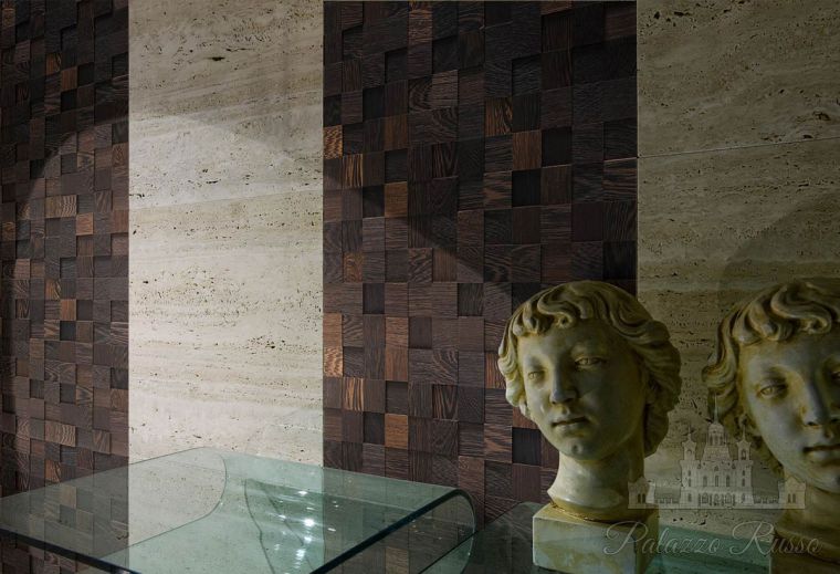 Мозаика, венге, WENG È - SELECT BRUSHED, CP Parquet