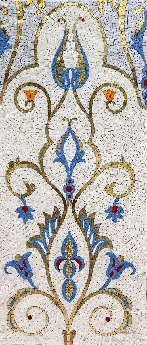 Мраморная и стеклянная мозаика, для стен, Le Fantasie, Friul Mosaic