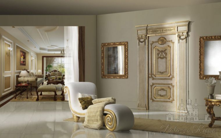 Двери, орех, дуб, отделка: аntica Melodia Fiorentina, PALAZZO FARNESE, New Design Porte