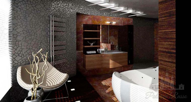 Мозаика, для полов и стен, глазурованная вулканическая лава, Customized Mosaic 2, Casa Piu
