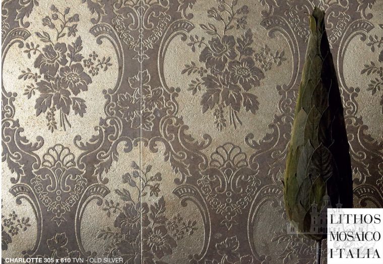 Натуральный камень, для стен, мрамор Tvn – Old Silver, Acquaforte от Lithos Mosaico Italia, Charlotte,