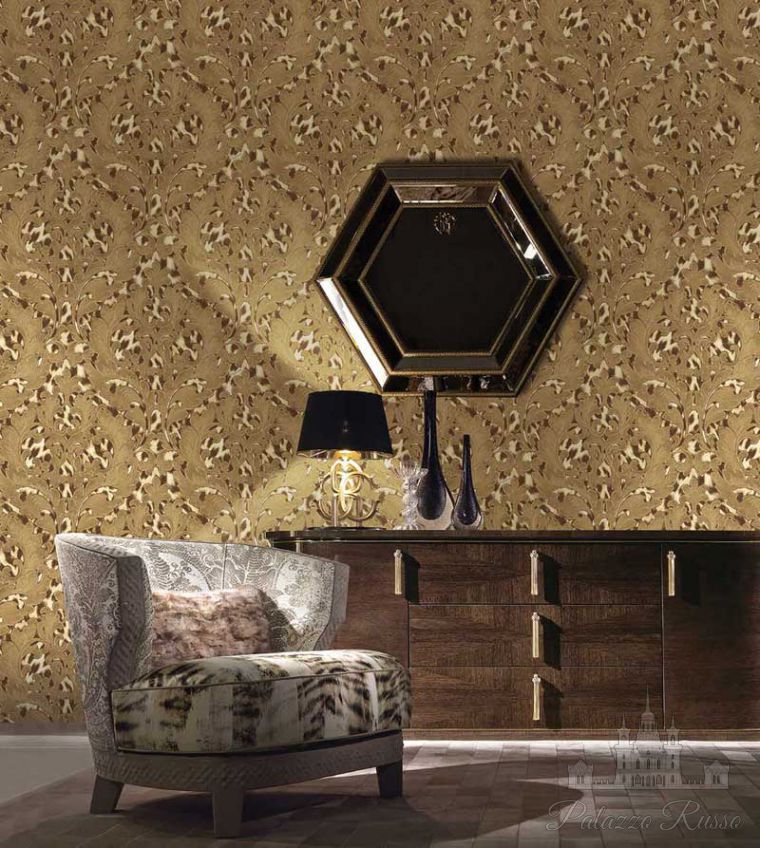 Виниловые обои, виниловое покрытие на флизелиновой основе, RC15062, Roberto Cavalli