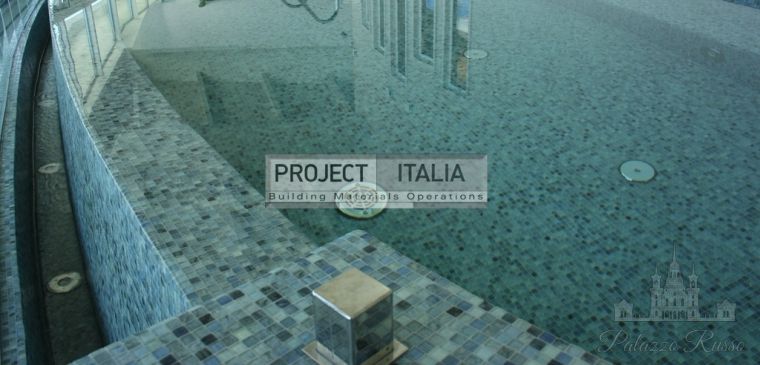 Стеклянная мозаика, для полов и стен, Swimming Pool 7, Project Italia