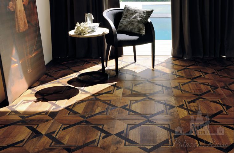 Модульный паркет, орех, венге, цвет: Noce Medio, Wenge, STEPHANIE 2, Parquet IN