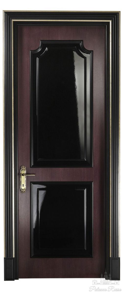 Двери, глухая дверь, отделка: полотно Aniegr è Tinto Rosso Limoges ( анегри с, CO 542BP. 1A. R4, Sige Gold