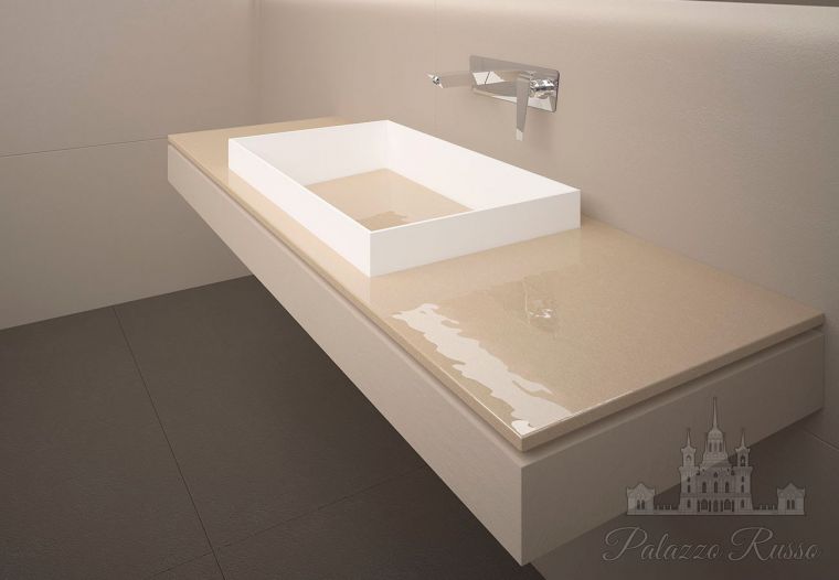 Мозаика, вулканическая лава, мдф и кориан, Q - Box, Casa Piu