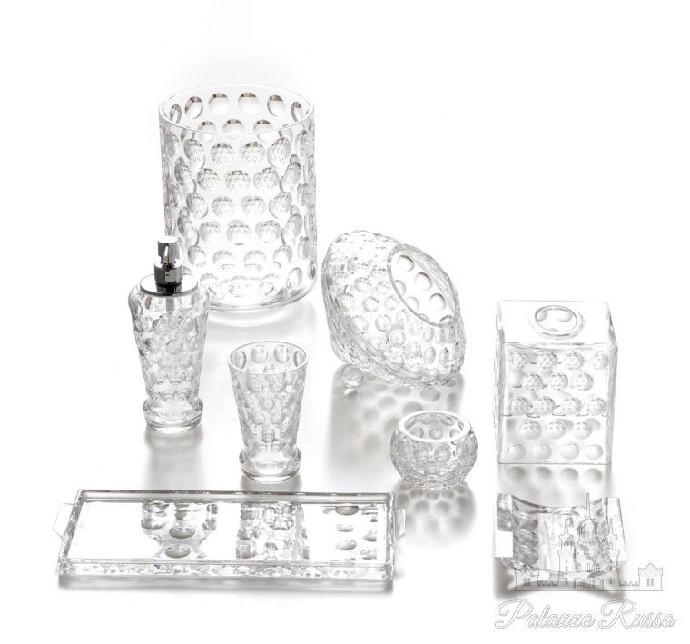 Aксессуары, прозрачный итальянский хрусталь, Set Bolle: BA412 ; BA408 ;, Il Paralume Marina