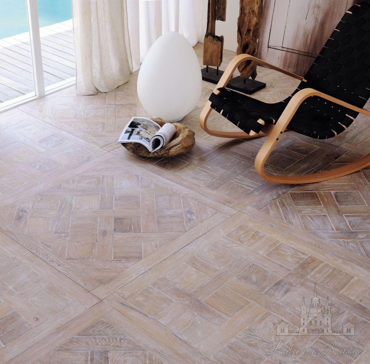 Модульный паркет, дуб, цвет: Rovere Bianco, VERSAILLES + CHANTILLY, Parquet IN
