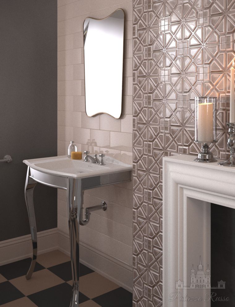 Плитка для стен, керамическая, NEW CLASSIC SHELL, Ceramiche Grazia