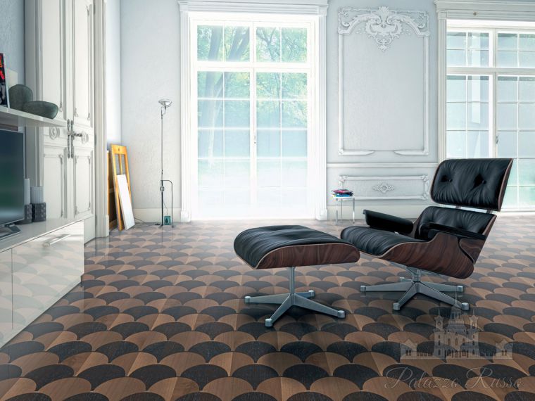 Модульный паркет, орех, венге, цвет: Noce Naturale, Weng è, VIONNET, Parquet IN