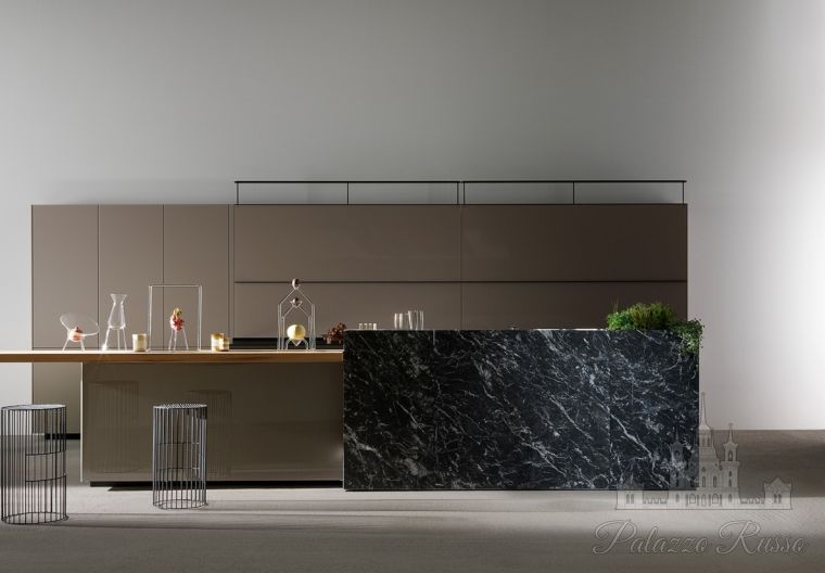 Кухня, стекло, Artematica Vitrum Lucido, Valcucine