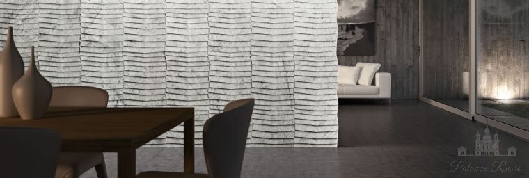 Натуральный камень Bianco Carrara, только для стен, Neytiri, Petra Antiqua
