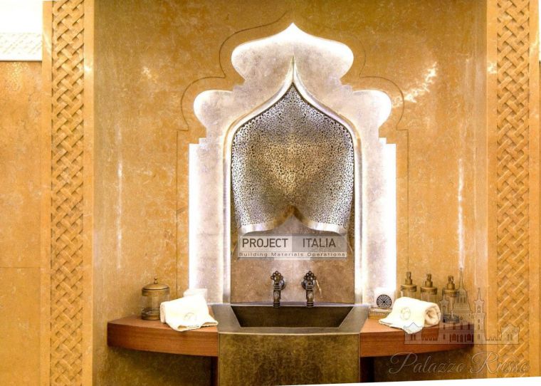 Натуральный камень, для полов и стен, мрамор, Hamam 1, Project - Italia
