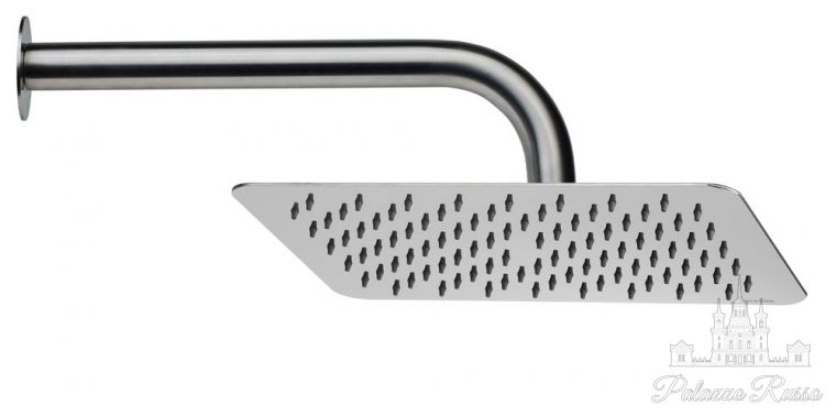 Душевая лейка Twiggy - Inox самоочищающаяся на шарнире/ рукоятка из, нержавеющая сталь, INH004 - 075, Bossini